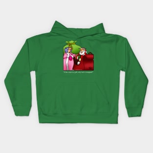 Funny Spectickles Christmas Wine Cartoon Kids Hoodie